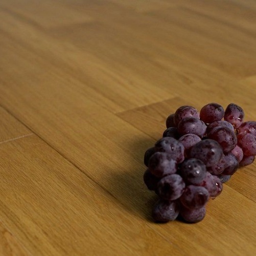 Паркетная доска Amber Wood Дуб Натур с брашью (Текстурированная) 1860х189 мм 2600200393 - Вид №4