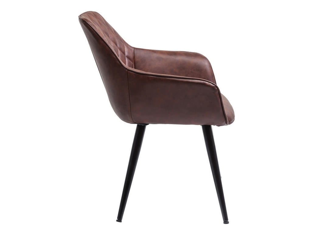 Полиуретановый мягкий стул с подлокотниками KARE Design HARRY ARCH-00104340 - Вид №2