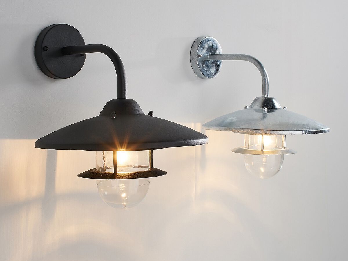 Металлическая наружная настенная лампа AMPM NORIA ARCH-00126096 - Вид №1