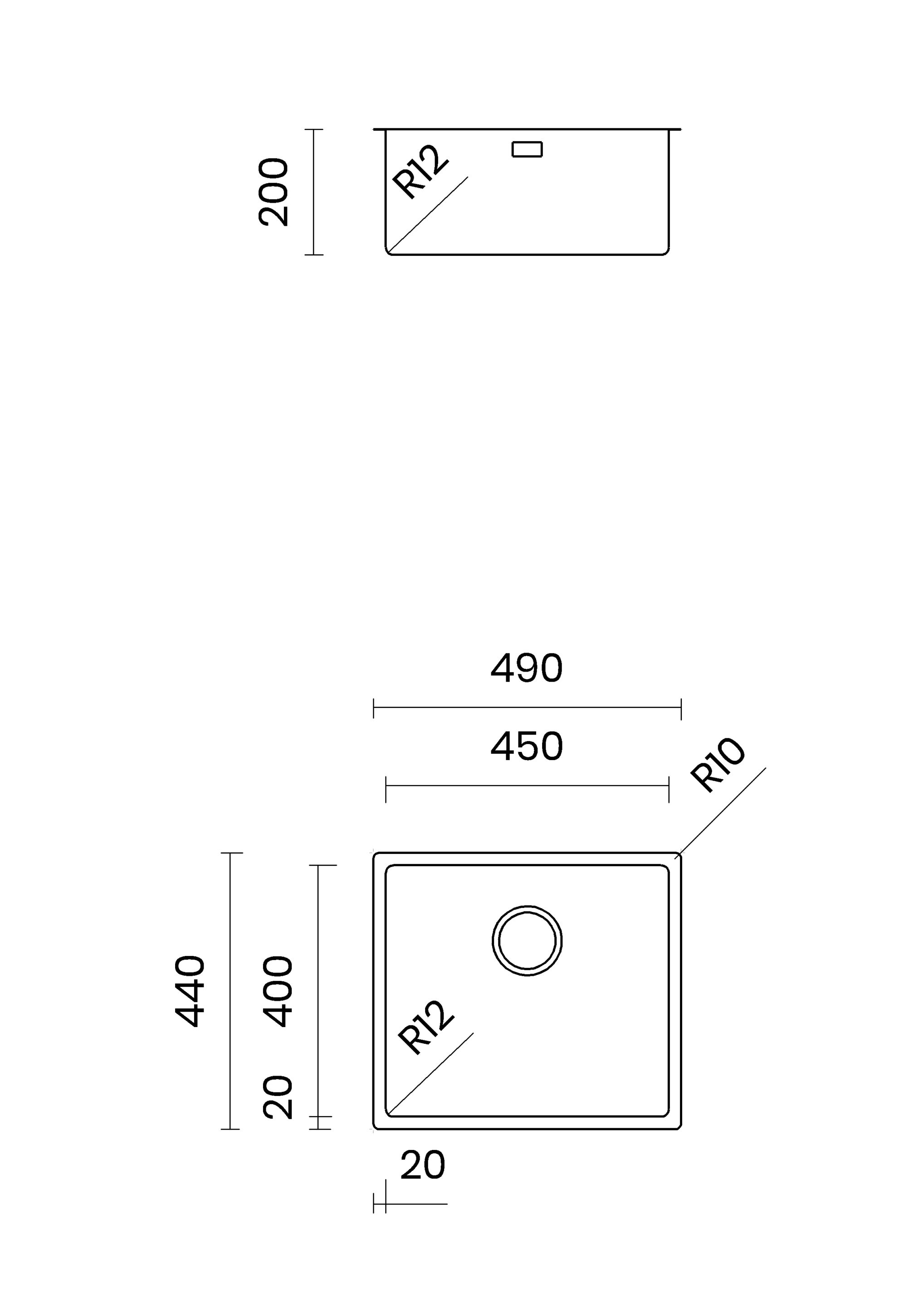 Раковина из нержавеющей стали TASCA Canova DuriX ARCH-00072877 - Вид №7