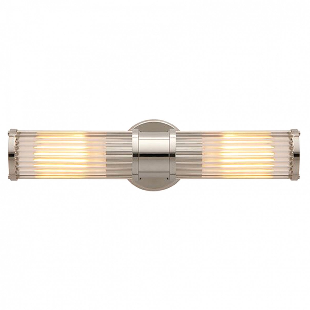 Светильник настенный серебристый Allen 2 Nickel BRWL7002-NP DELIGHT COLLECTION  00-3882858 Серебро  - Вид №1