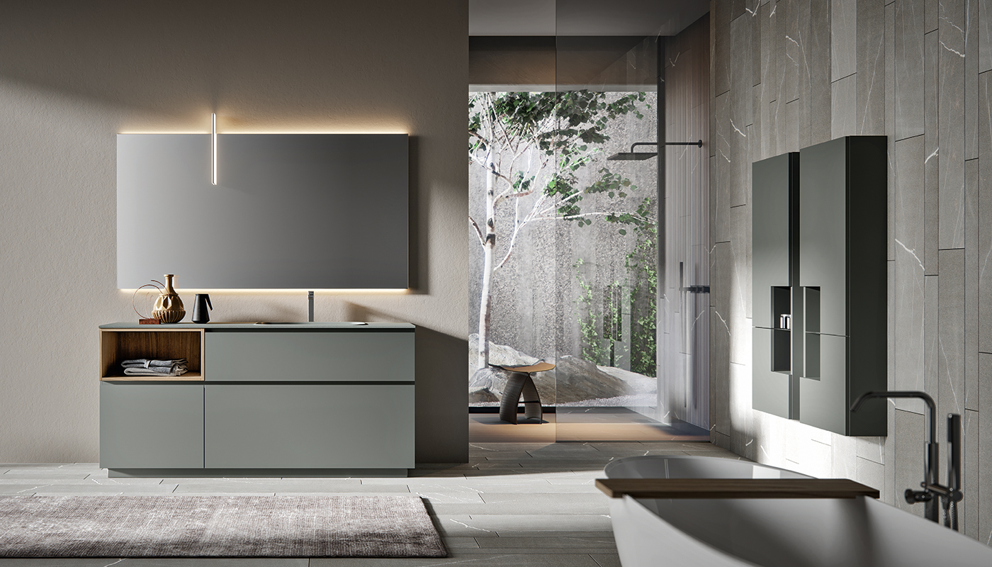 Edone МЕБЕЛЬ ДЛЯ ВАННОЙ с мягкими и элегантными линиями sun-id-2009029 - Вид №2