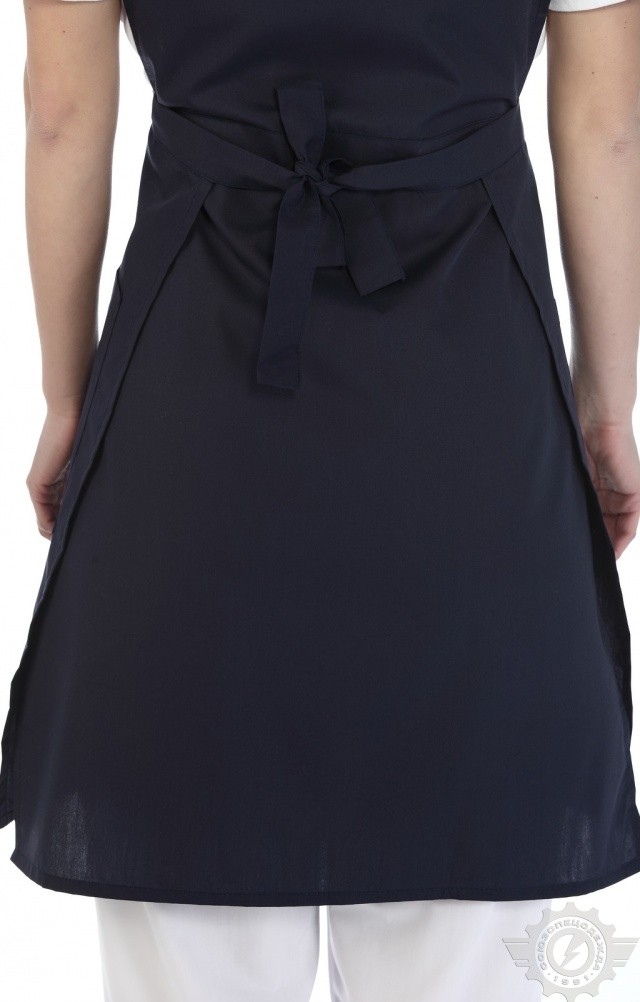 63500 Фартук-жилетка "Маша" синяя  Одежда для обслуживающего персонала  размер 44-54 Спецодежда  - Вид №8