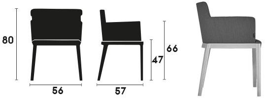 Capdell Мягкое кожаное кресло с подлокотниками Dual sun-id-1375819 - Вид №3