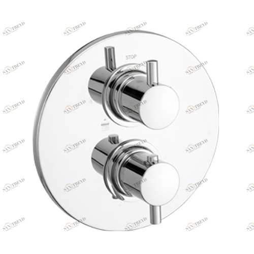 18287 Встроенный термостатический смеситель для душа, три выхода EFFEPI RUBINETTERIE T-Due 