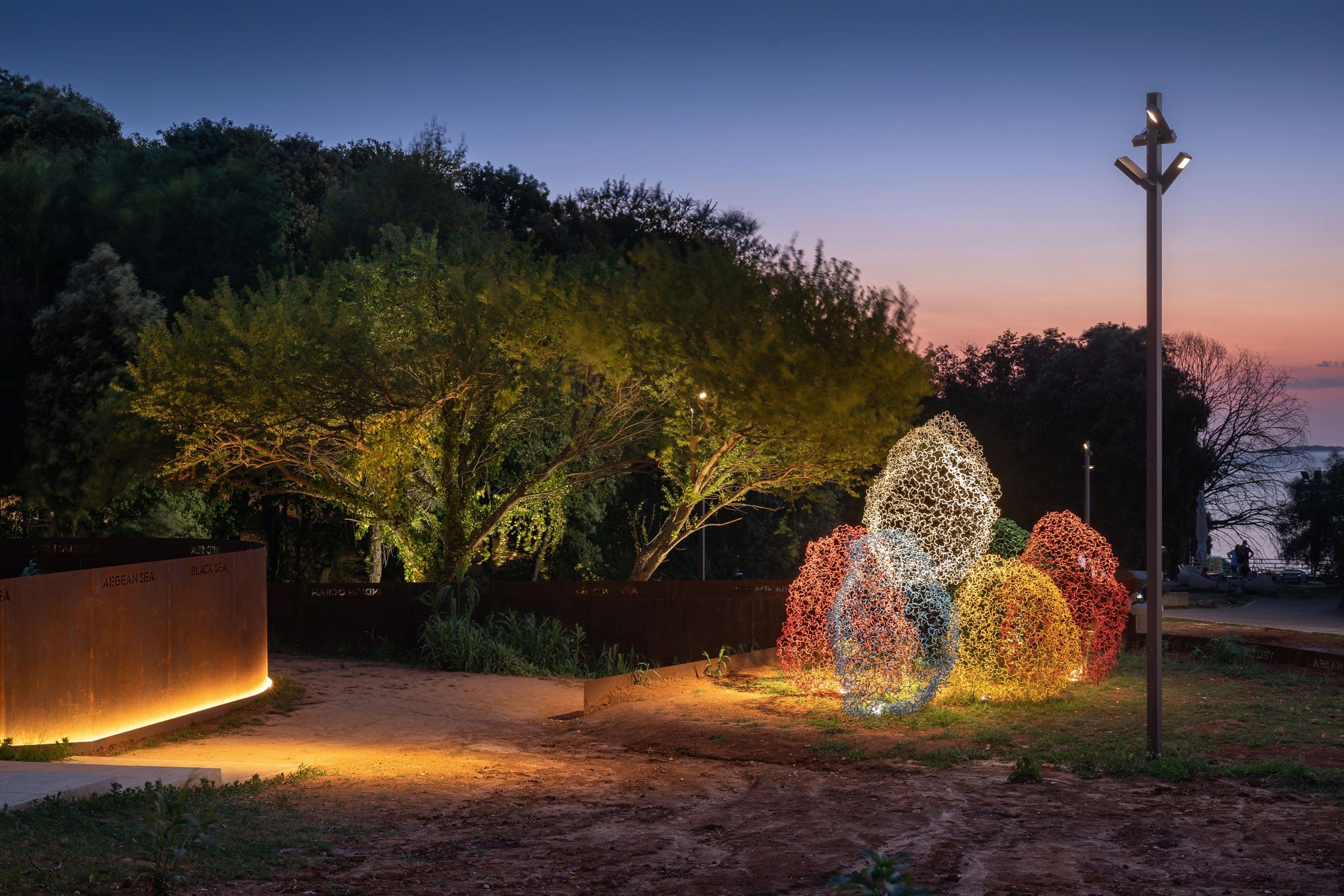 Светодиодный уличный фонарь для сада Deltalight Polesano ARCH-00074719 - Вид №6