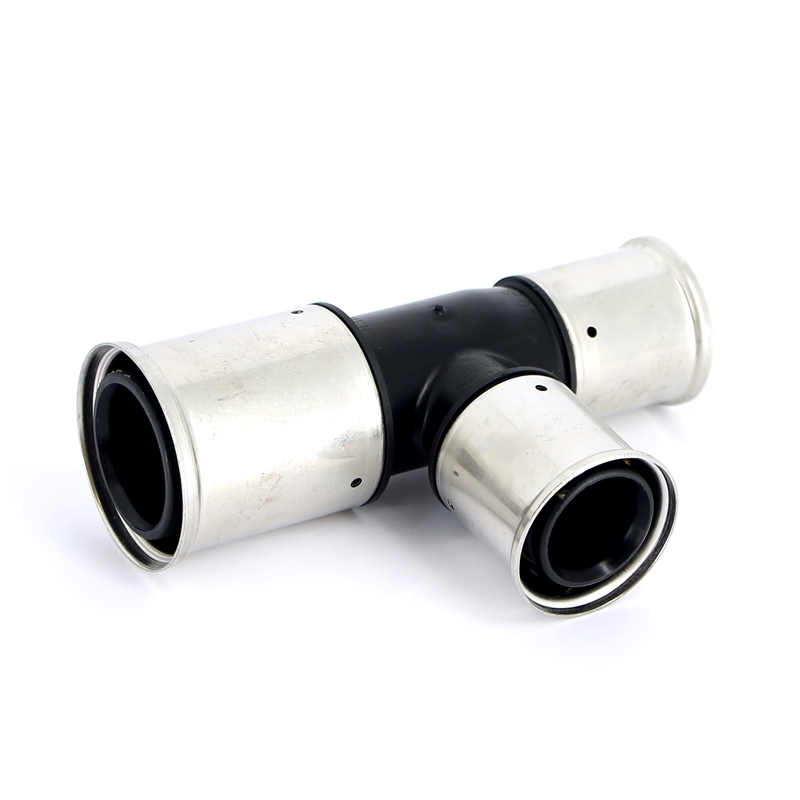 Тройник пресс PVDF HENCO 50х40х40 11PK504040 - Вид №3