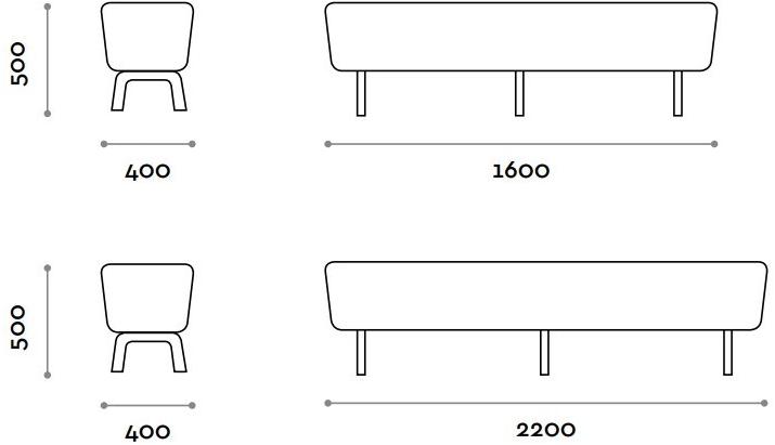 FIT INTERIORS Мягкая скамейка из экокожи sun-id-1472999 - Вид №1