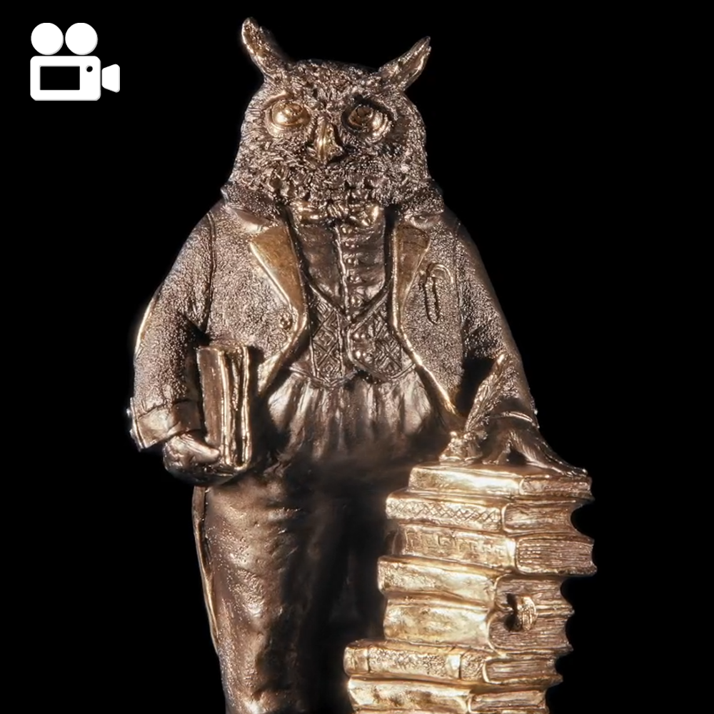 22647 Скульптура Дипломат Бронза BOGACHO 4627174552119