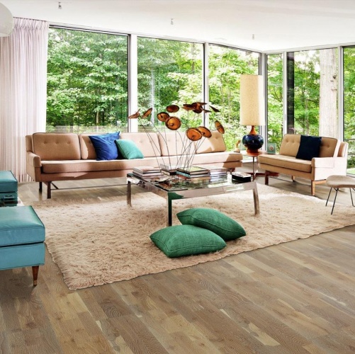 Паркетная доска Kahrs Дуб Камень 2600200519 - Вид №7