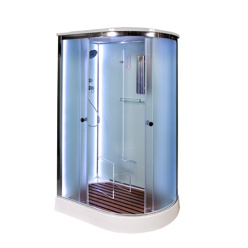 ЕМ1580 N с гидромассажем (гм.) Душевая кабина DETO Серия EM D102S LED L - Вид №14