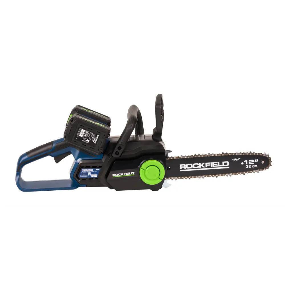 Аккумуляторная цепная пила Rockfield RF2564 с двумя батареями 4 Ач 89413580 STLM-1566831 - Вид №5