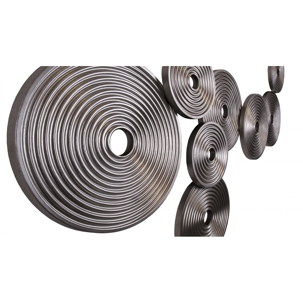 Настенное панно из дерева silver select 160*85 см. EVENHOME ДИЗАЙНЕРСКИЕ 129713 Серебряный  - Вид №1