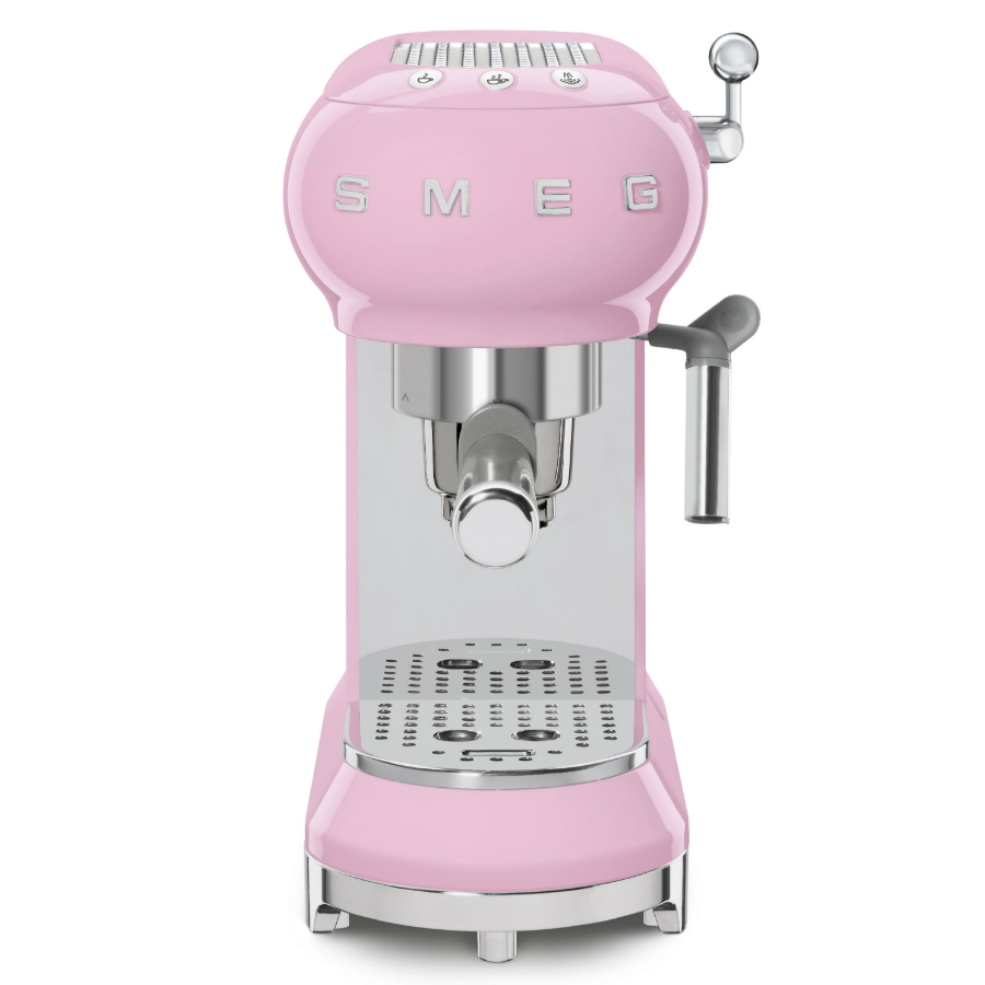 Кофемашина-эспрессо Smeg, розовая ECF01PKEU - Вид №4
