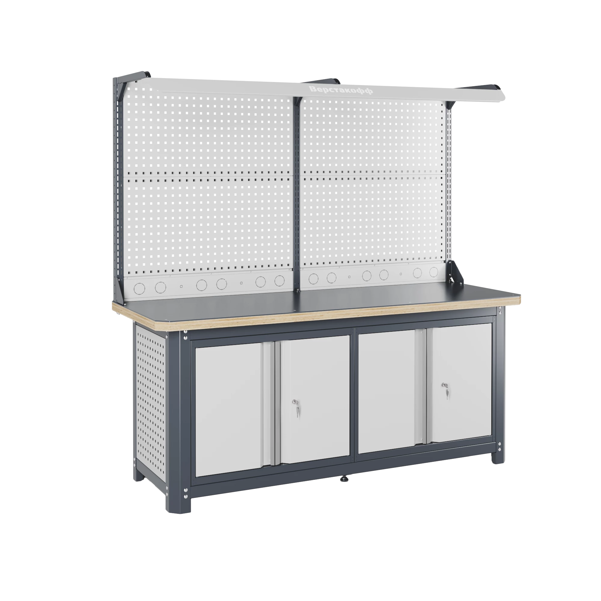 Верстак слесарный MCN 2052.L77-2FR Верстакофф 111535