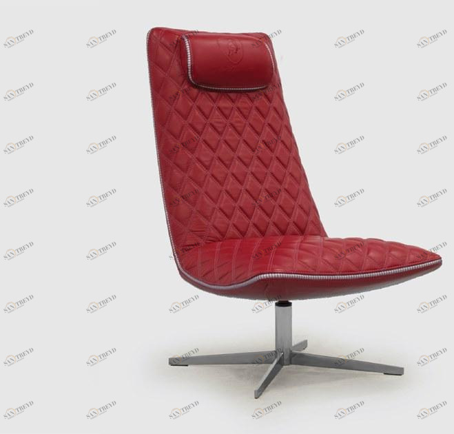 Tonino Lamborghini Casa Поворотное кожаное кресло с подголовником sun-id-1394333