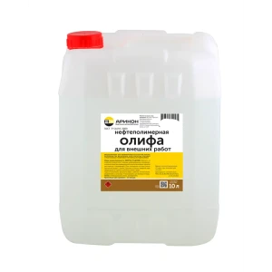 АРИКОН Оксоль - нефтеполимерная олифа для наружных работ 10 л 88977451