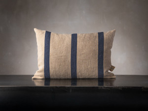 Прямоугольная льняная подушка