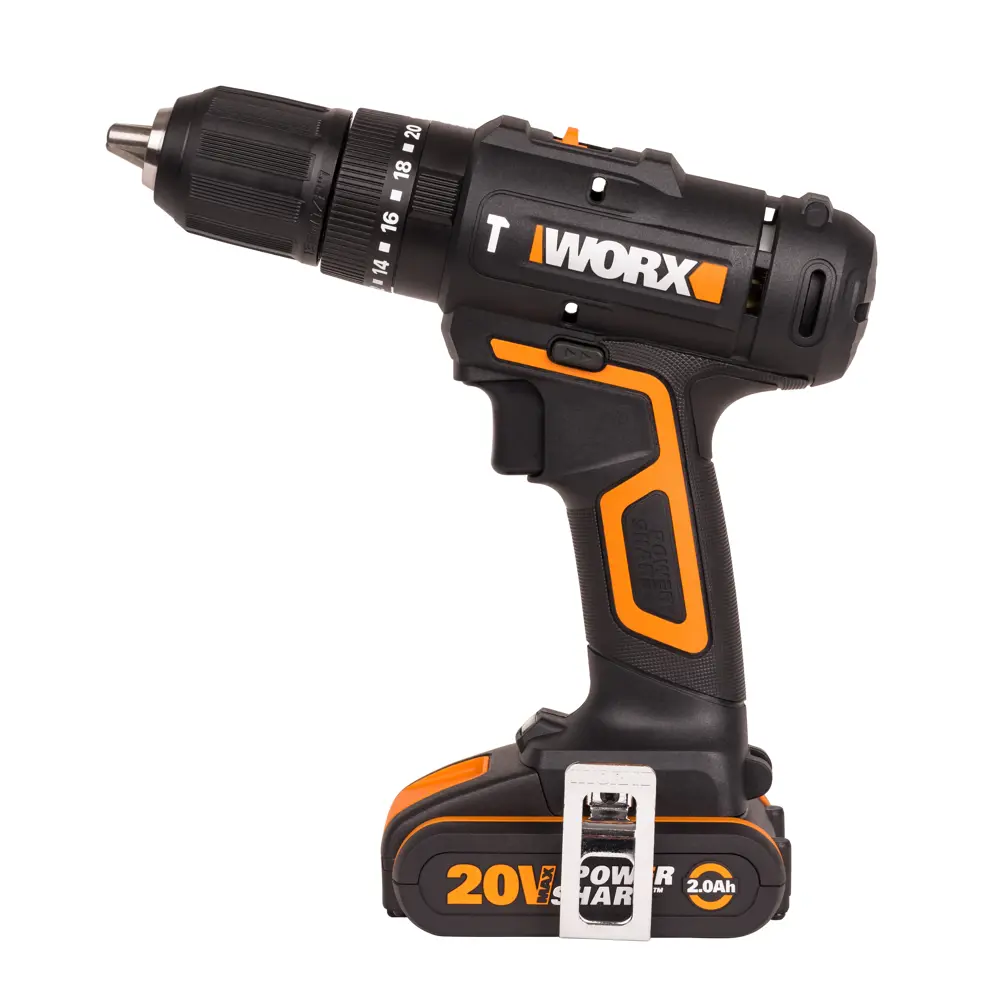 Аккумуляторный шуруповерт Worx WT375 с двумя батареями и кейсом 89352756 STLM-0838906 - Вид №2