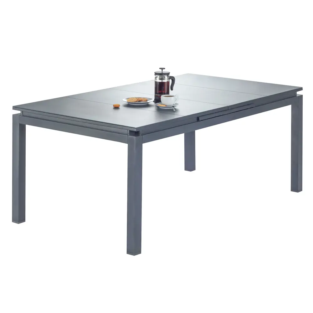 Стол садовый раздвижной Naterial Odissea Easy 180-240х90х76.5 см алюминий темно-серый 81956370 STLM-2059124  - Вид №24