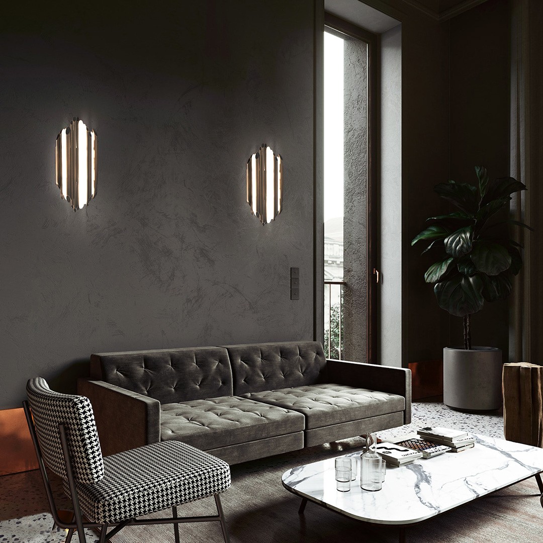 Contardi ACAM.001902 Bach AP SMALL satin bronze бра 121691 - Вид №1