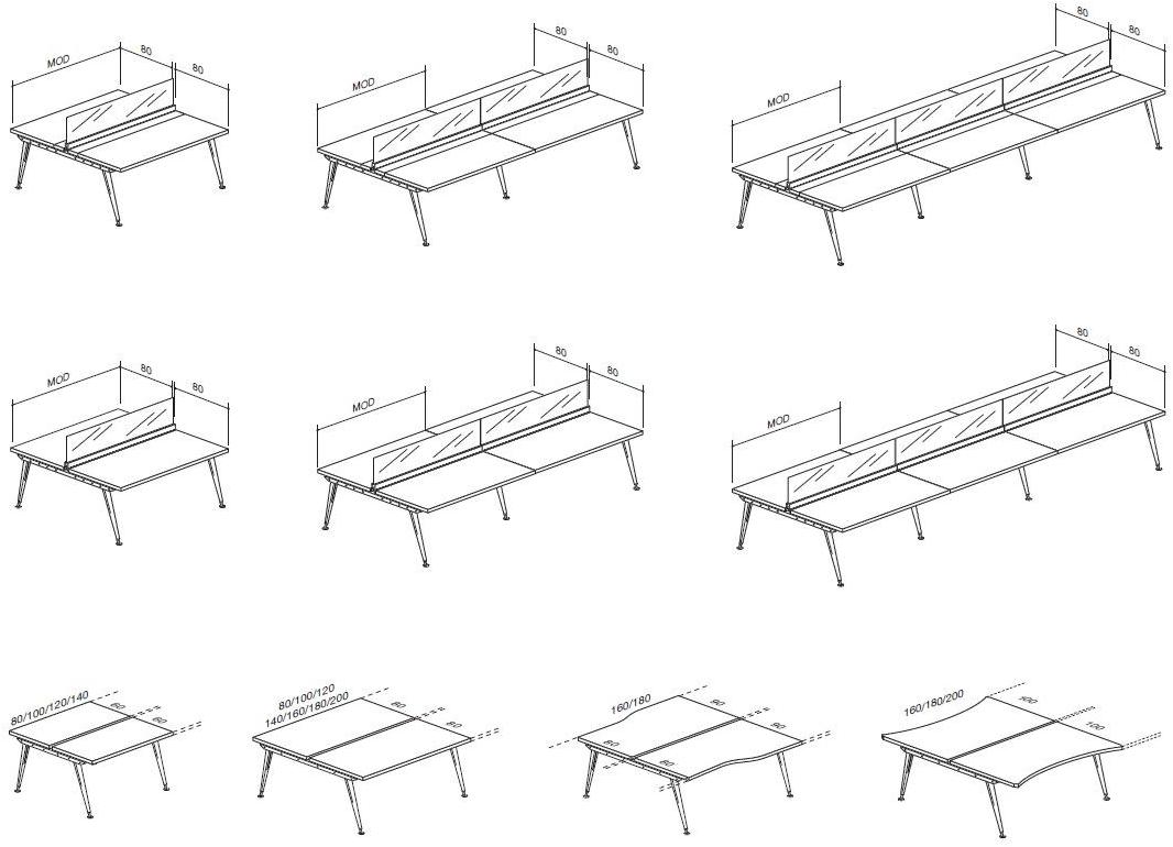 Archiutti Несколько рабочих станций Kayo sun-id-1399431 - Вид №10