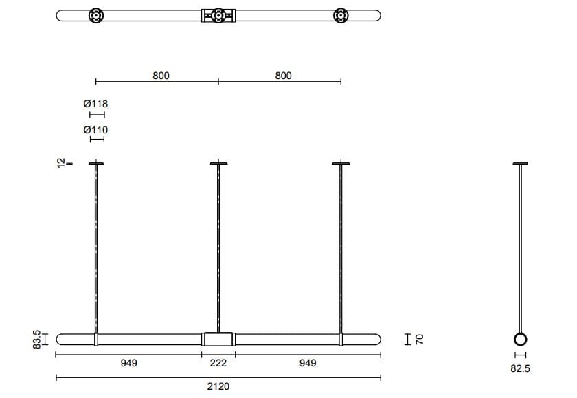 Светодиодный подвесной светильник с регулируемой яркостью Articolo Studios Scandal ARCH-00126384 - Вид №6