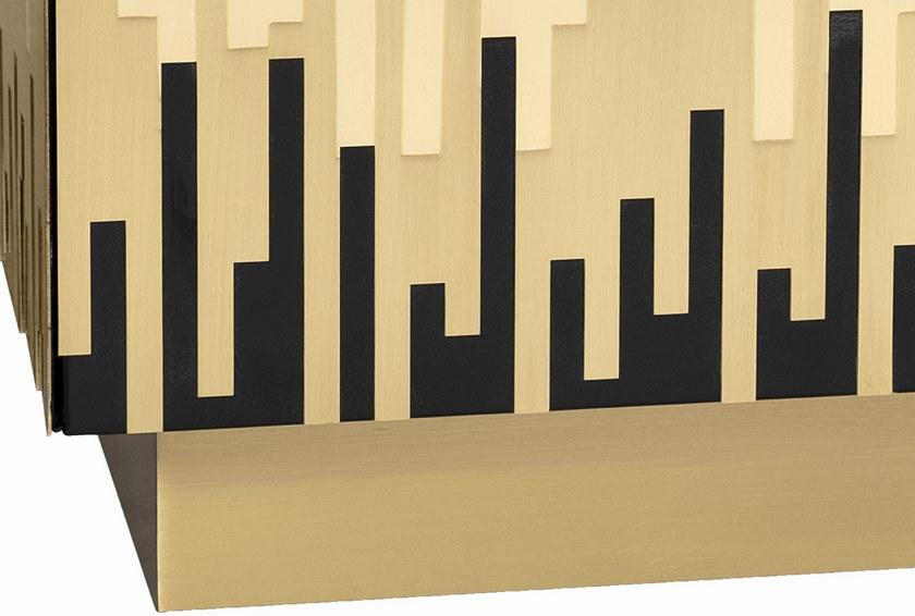 Malabar Буфет из лакированной латуни с распашными дверцами sun-id-1369159 - Вид №4