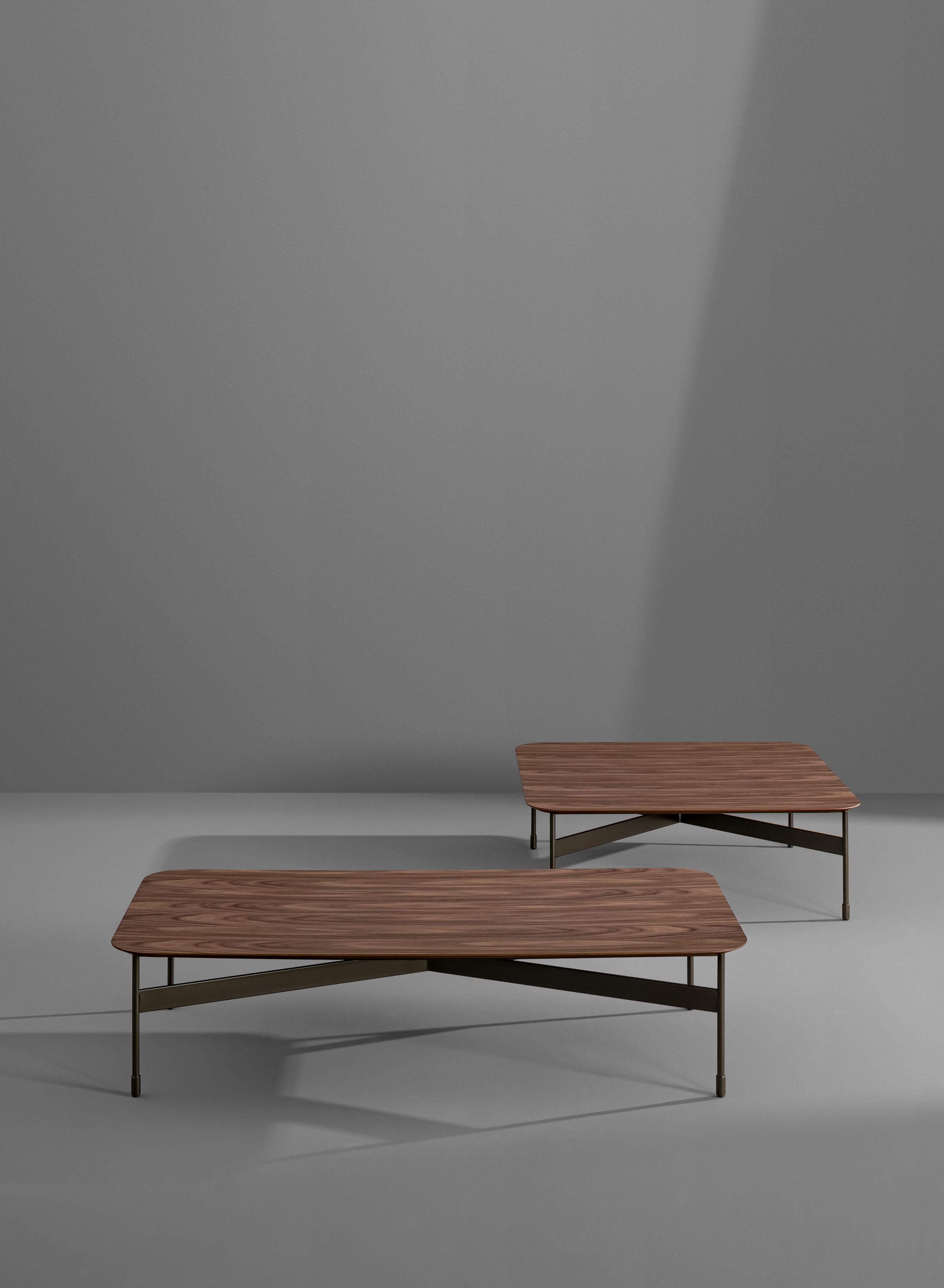 Деревянный прямоугольный низкий журнальный столик BONALDO PEAK ARCH-00049596 - Вид №2