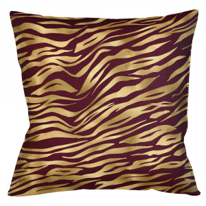 5115144 Интерьерная подушка «Зебра» (бордо) Object Desire
