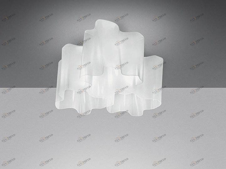 Artemide Галогенный потолочный светильник из дутого стекла Logico sun-id-1422352