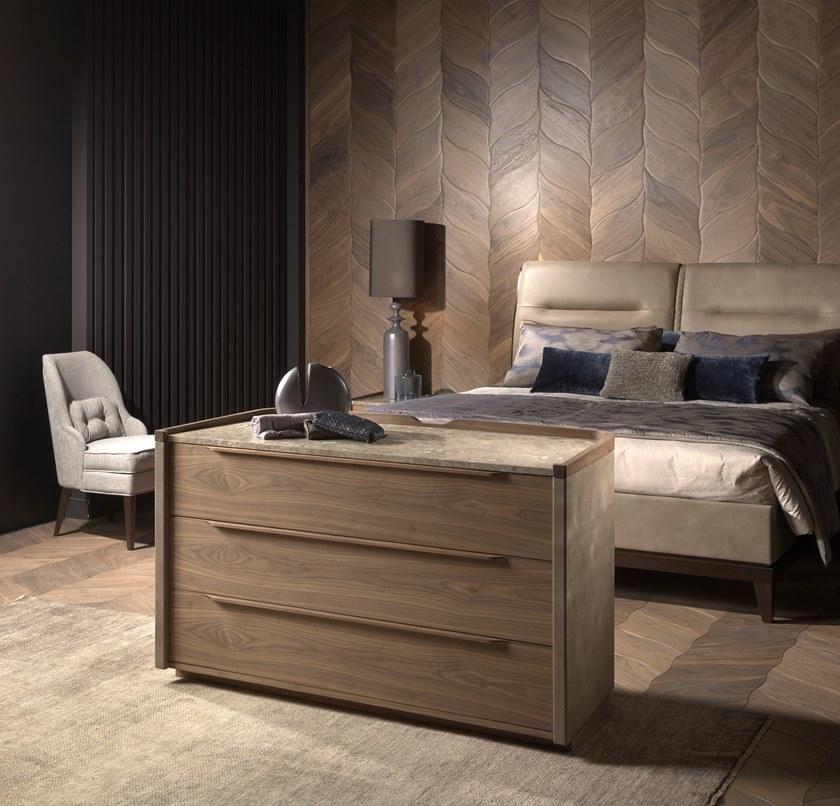 Arte Brotto Комод из ореха и мрамора Leonardo L335m - Вид №4