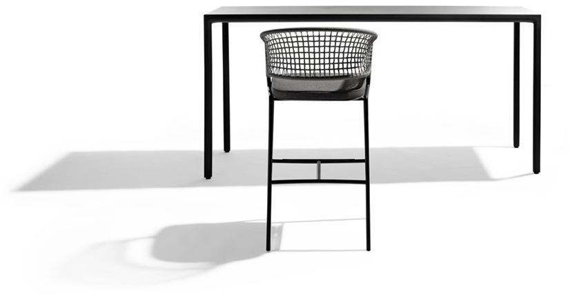 TRIBÙ Прямоугольный высокий стол из керамики Illum 06587/06588 - Вид №3