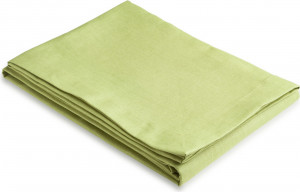 10643718 Яковлевский жаккард Скатерть прямоугольная Яковлевский Жаккард 140х240см зеленая однотонная, 100% лен Ткань