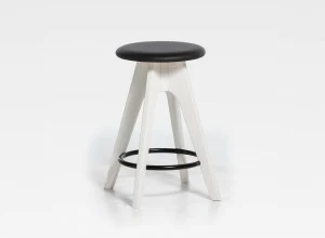 SIPA Стул деревянный с подставкой для ног Tommy