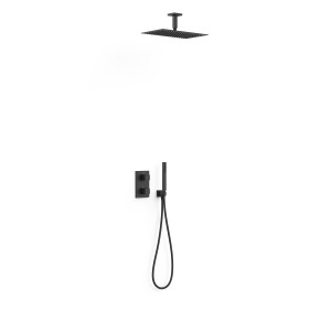 Комплект 2-ходовых скрытых термостатических кранов Therm-box Therm-box для душевых кабин-20225053NM TRES