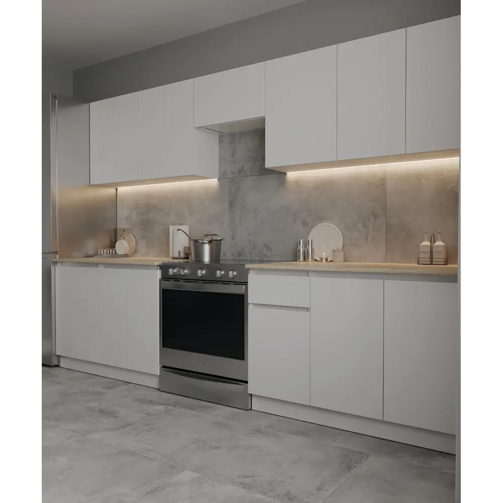 Кухонный шкаф напольный Миус 50x85x60 см ЛДСП цвет белый 89387887 STLM-2090932 Santreyd - Вид №8