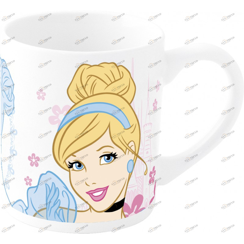Кружка керамическая №3 "Принцессы", 220 мл STOR ПРИНЦЕССЫ 335741 Белый Santreyd 