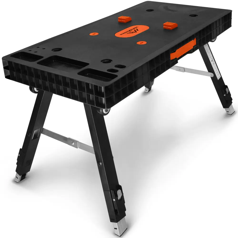 Верстак столярный складной Vertextools 2070-04 510x990x1300 мм максимальная нагрузка 150 кг STLM-2143382