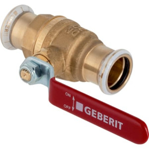 94922 Шаровой кран Geberit Mapress, NPW, с рукояткой Geberit