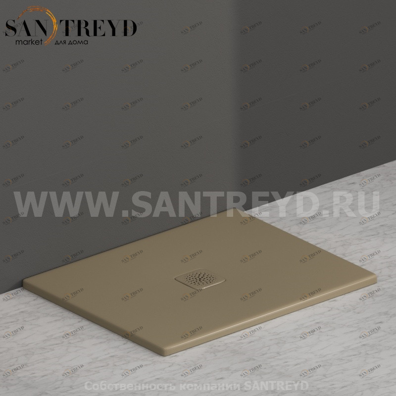 DT072PA Душевой поддон 90x72 керамический Globo Ceramica Globo DOCCIATRE