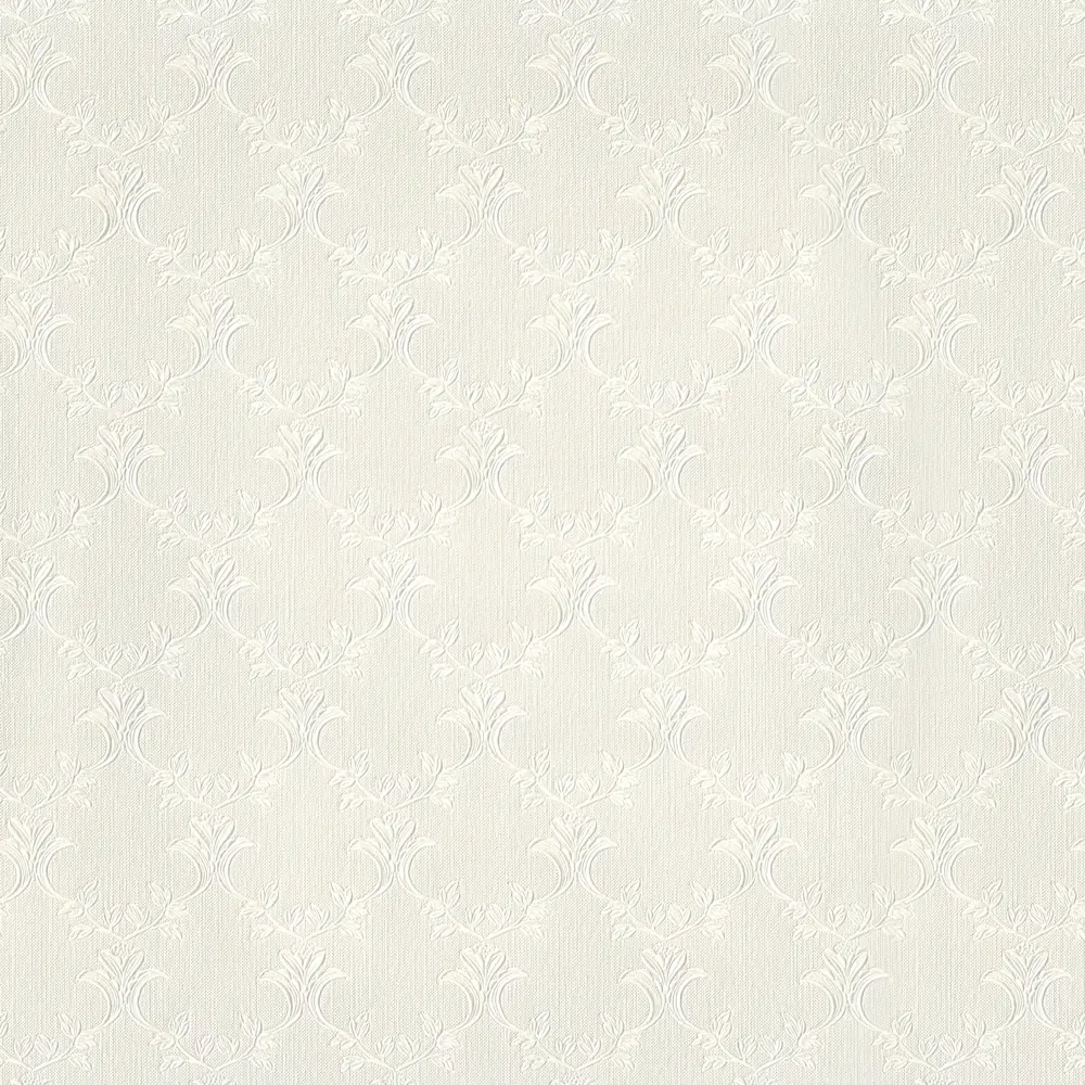 Обои флизелиновые Euro Decor Франсуаза белые 1.06 м 7024-00 82377759 STLM-2169502 - Вид №1