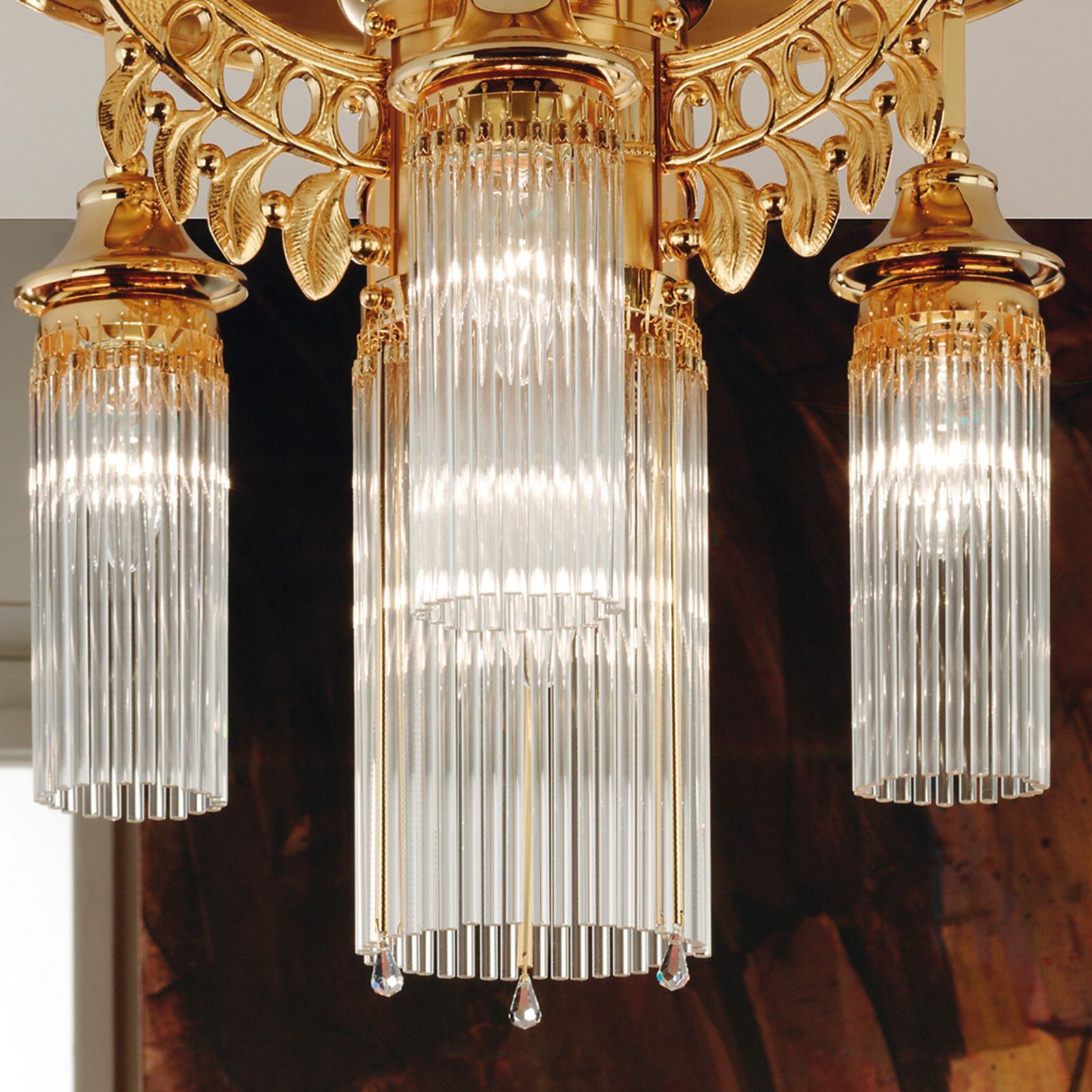 Потолочный светильник из латуни и стекла Orion ARCH-00124952 - Вид №2