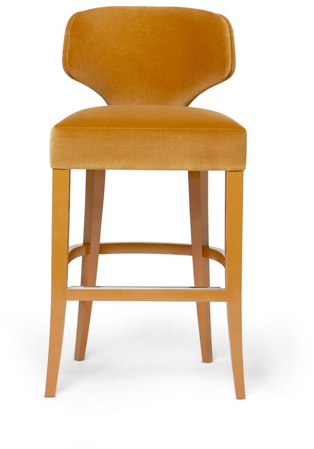 Munna Высокий табурет с тканевой обивкой Fetiche sun-id-1508425 - Вид №6