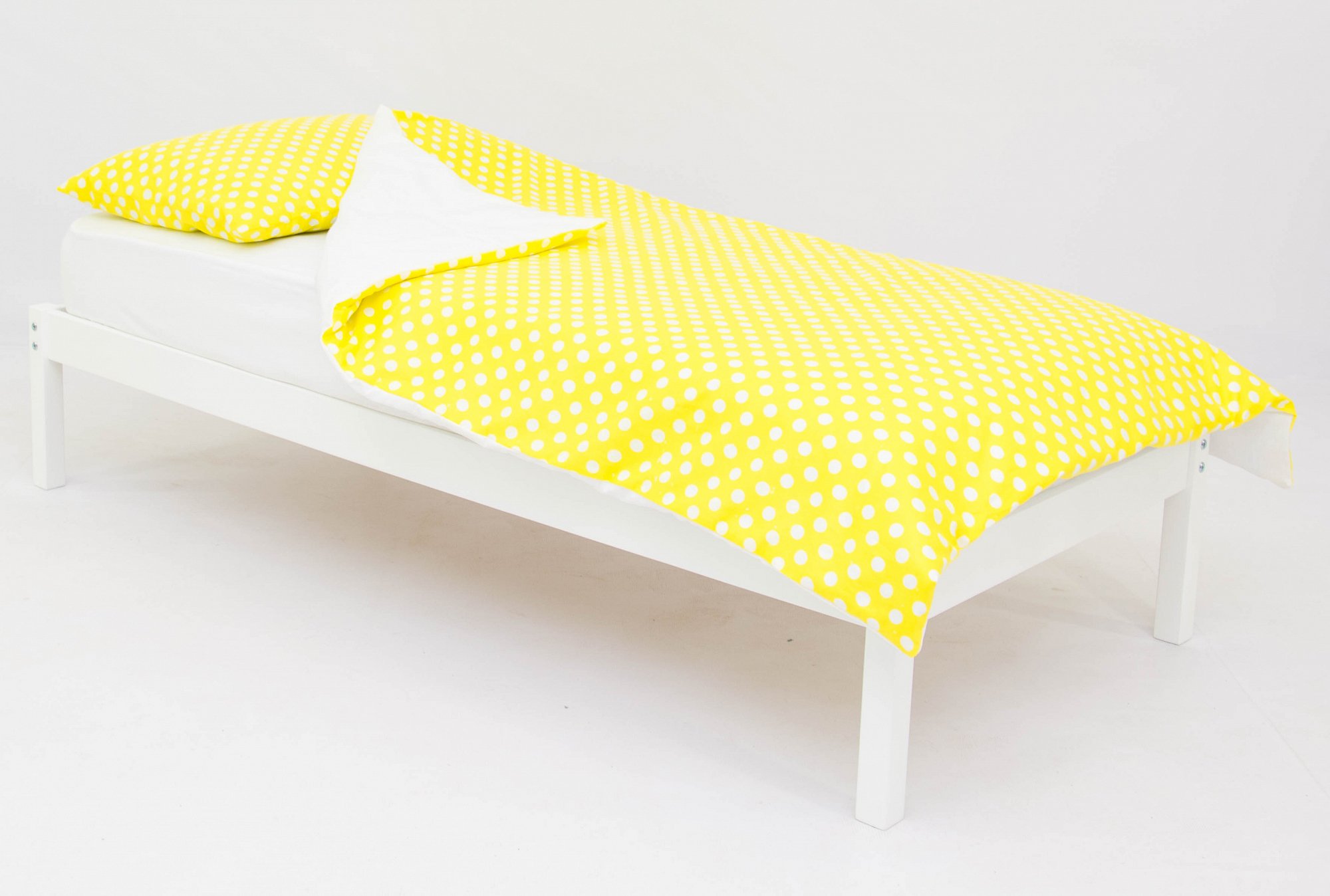 Детское постельное белье "Горох", желтый фон БЕЛЬМАРКО  327349 Желтый Santreyd  - Вид №1