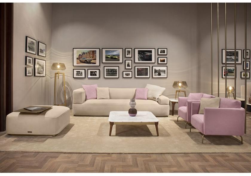 Aston Martin Прямоугольный пуф из нубука с обивкой V255 sun-id-1492423 - Вид №1