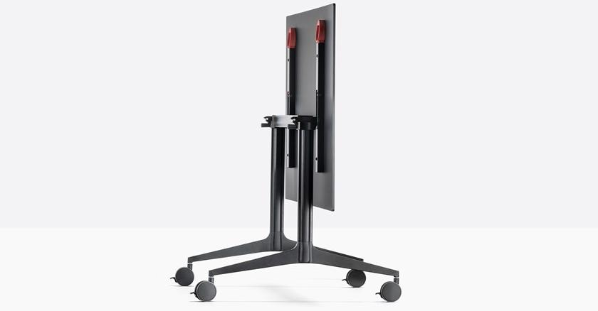 Pedrali Прямоугольный складной металлический стол на колесиках sun-id-1436672 - Вид №3