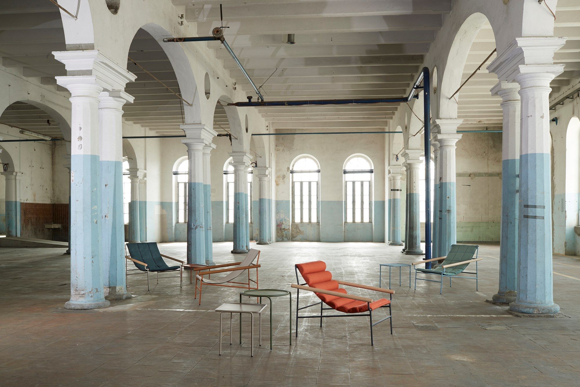 Окрашенный металлический прямоугольный садовый столик S-CAB Dress_Code ARCH-00037401 - Вид №14