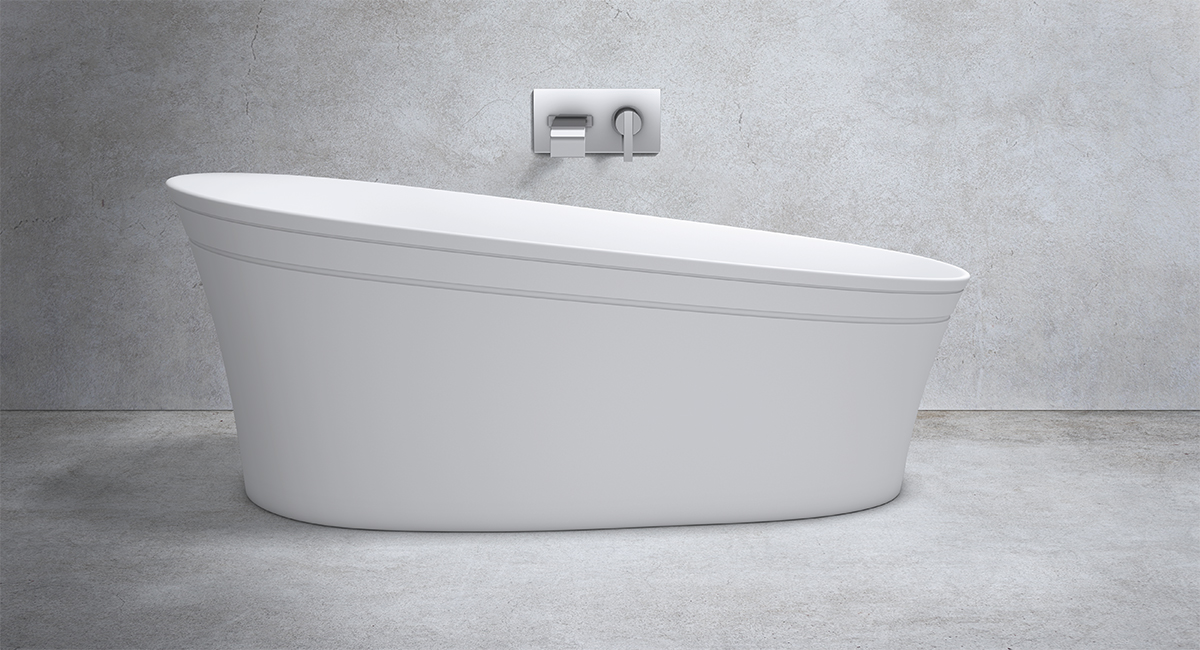 Ванна из искусственного мрамора  Chameleon Apaiser 5423