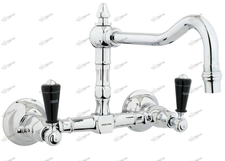 Bronces Mestre Смеситель для кухни с перемычкой на два отверстия Retro 035032.mn0.50